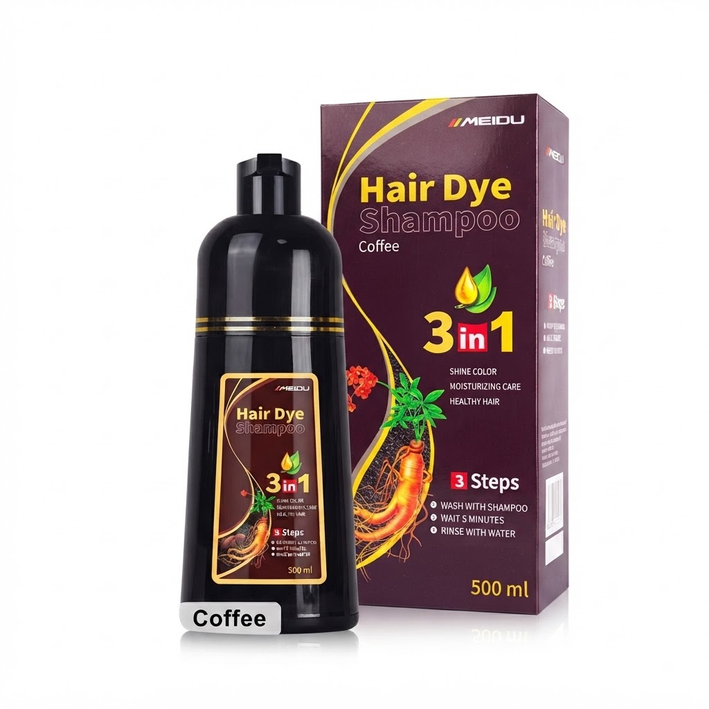 Shampoo 3 en 1 tono café C-4