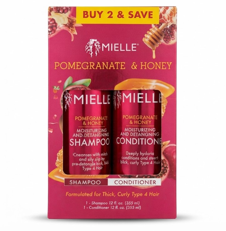 Kit hidratante Mielle Granate & Honey