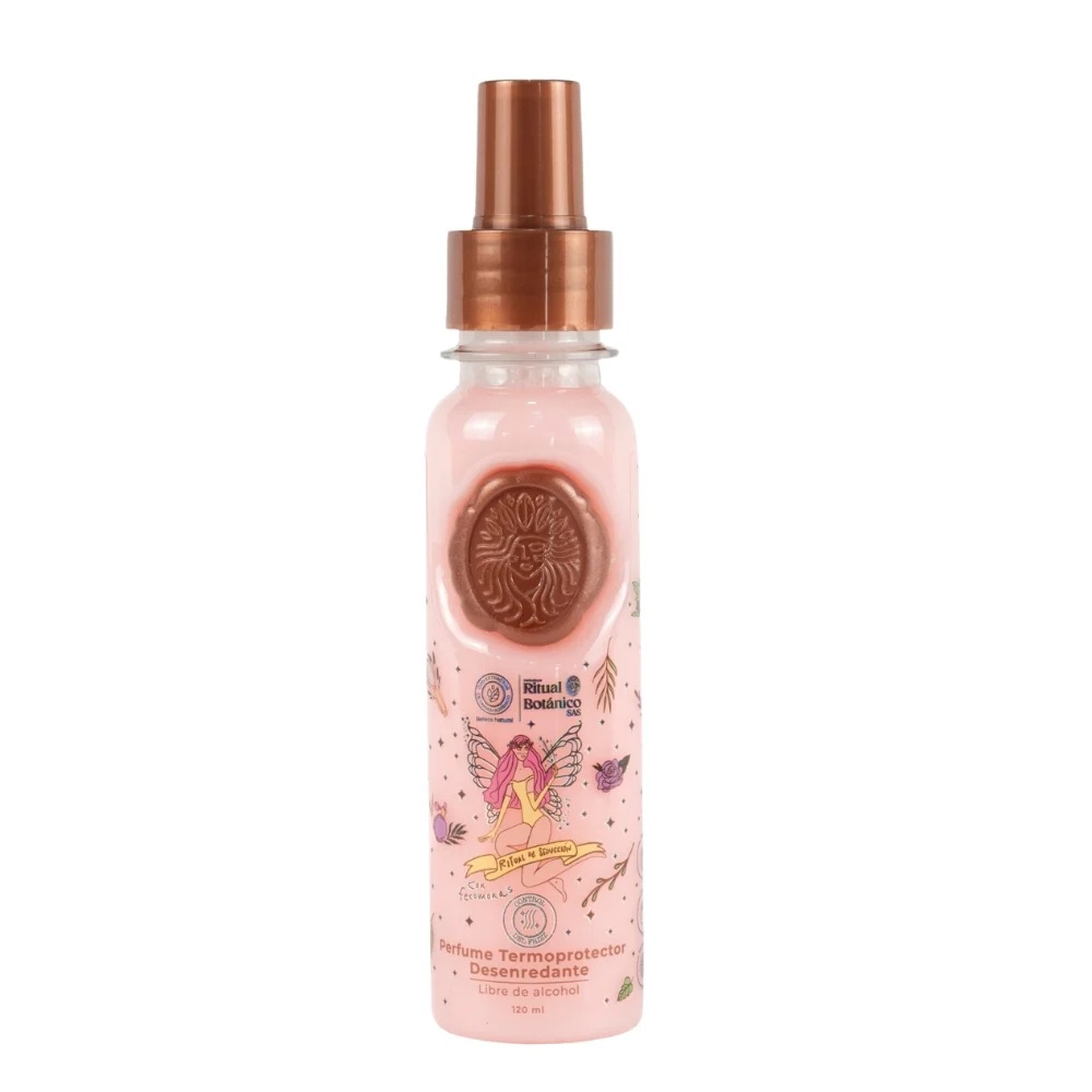Perfume termoprotector para cabello